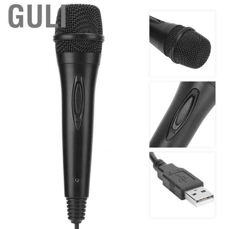 Guli 有線麥克風便攜式3 米長電源線 用於switch Wii U 等 蝦皮購物