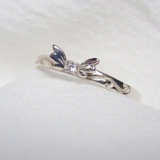 【比法一生】UZU銀戒指─蝴蝶之舞 純銀925手作飾品