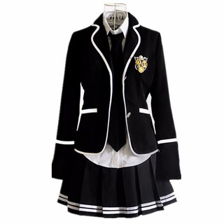 兒童英倫風學院風校服套裝韓國中學jk制服女子中學生高中班服jk制服水手服日系學生百褶裙日系學院風生校班服高校