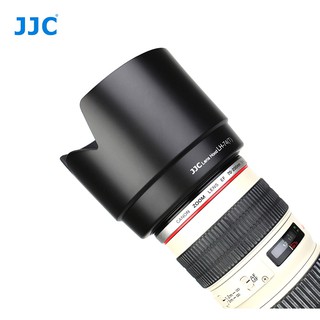 我愛買#JJC佳能Canon遮光罩ET-74花瓣遮光罩可反裝EF 70-200mm F/4 L IS USM小小黑F4