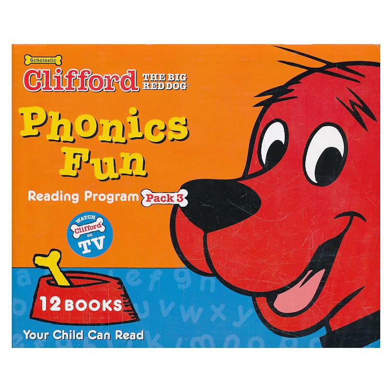 Clifford Phonics Fun Pack 3 (+CD/12冊合售) eslite誠品