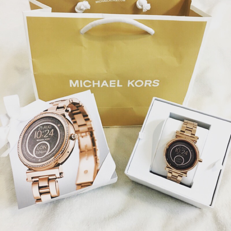 Michael Kors (MKT5022) 觸控式智慧手錶玫瑰金(可議價)