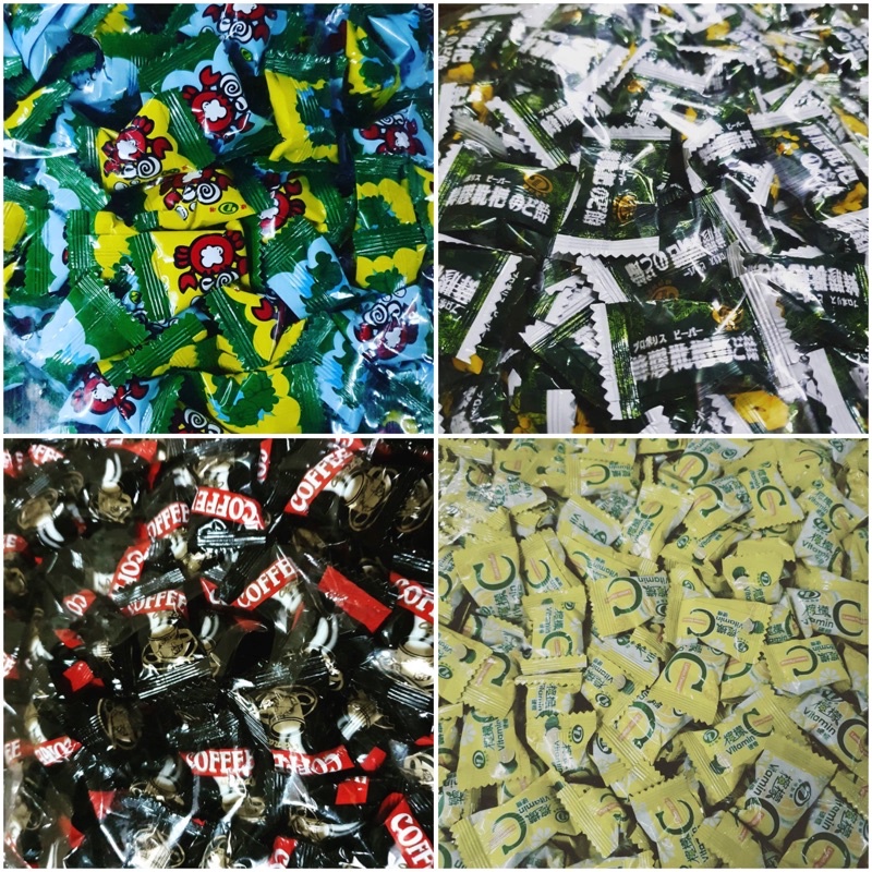 【粿女兒商行】🔥現貨 綠得 泡泡樂糖 牛奶糖 蜂膠琵琶潤喉糖 咖啡糖 檸檬C糖 一顆1元 古早味零食 糖果