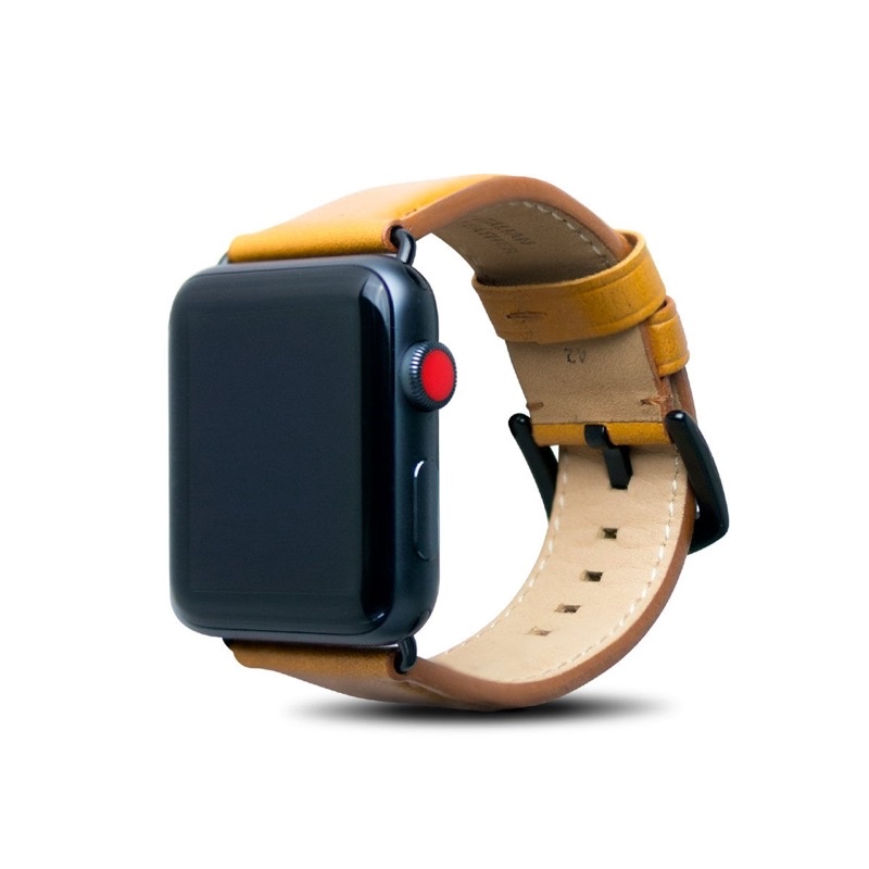 Alto 皮革Apple Watch錶帶 焦糖棕 42/44/45