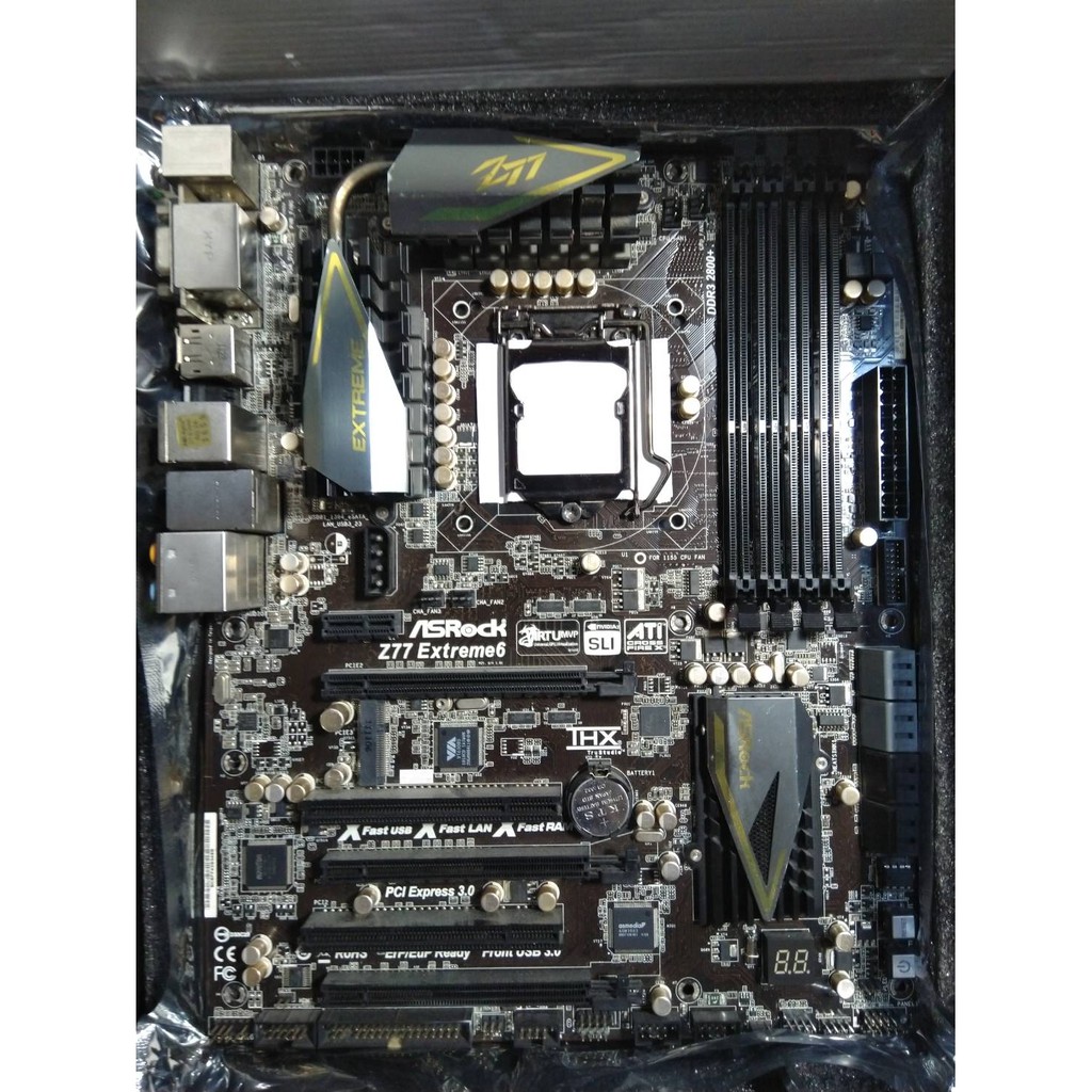 Asrock 華擎 Z77 +i5 2500 Extreme6 極限玩家6 1155腳位 主機板 非z68