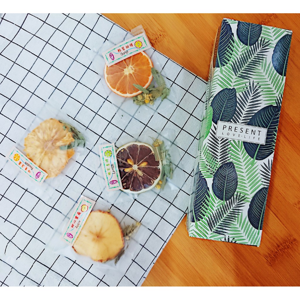 拾億 果然漾 香草果乾水禮盒婚禮小物結婚禮盒 伴手禮 交換禮物 蝦皮購物