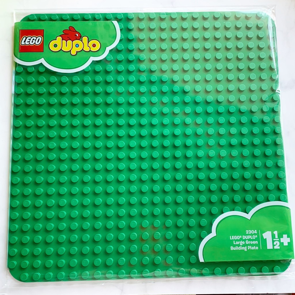 【ParaQue】LEGO 樂高積木 duplo系列  2304 綠色大底板
