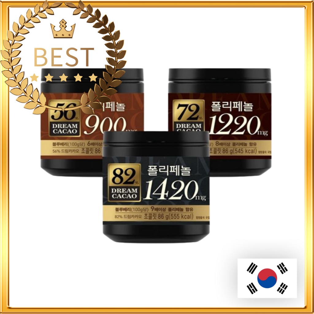 [LOTTE] 樂天韓國 骰子巧克力 Dream Cacao 56% 72% 82%