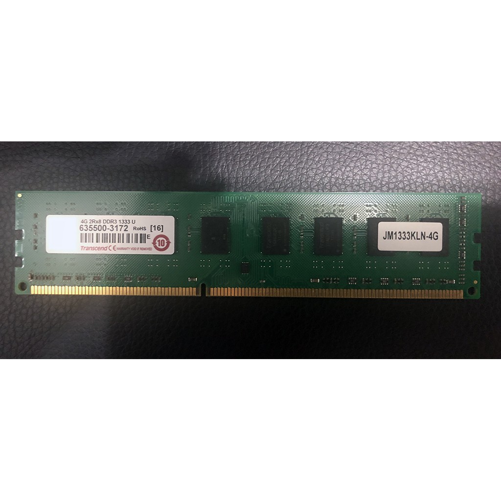 創見 Transcend 記憶體 RAM 4G  DDR3 1333