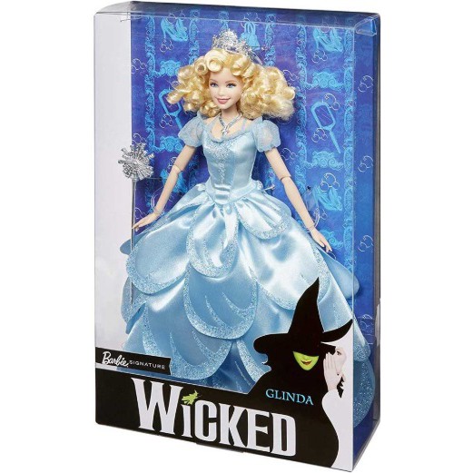 MATTEL- 芭比收藏娃娃 Barbie-WICKED GLINDA(收藏型芭比內含捲髮芭比娃娃)