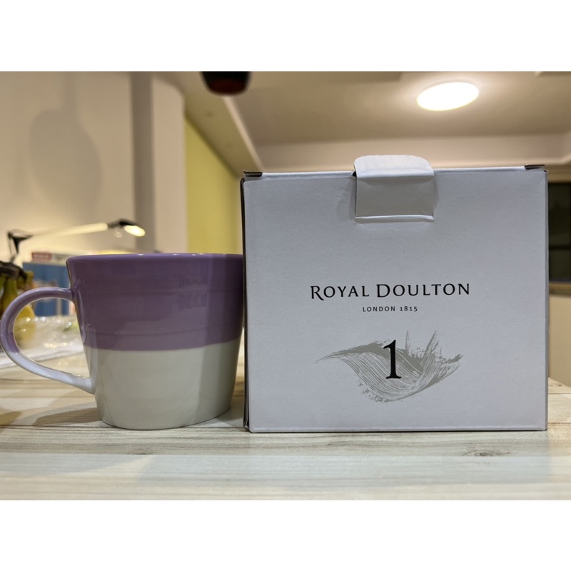 Royal Doulton 皇家道爾頓 日安生活馬克杯 紫色
