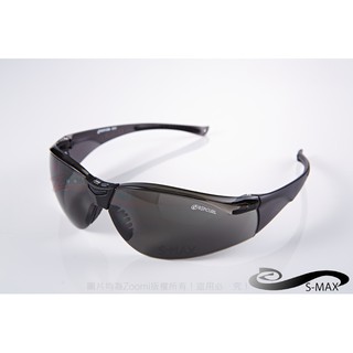 【S-MAX專業代理品牌】頂級防爆流線型無電鍍黑灰 抗炫光 抗UV400 防風運動太陽眼鏡！新上市！