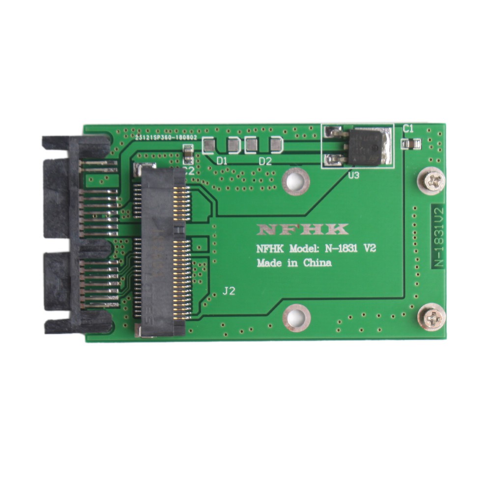 Dg Mini PCIe PCI-e mSATA 3x5cm SSD 轉 1.8" Micro SATA 轉接卡
