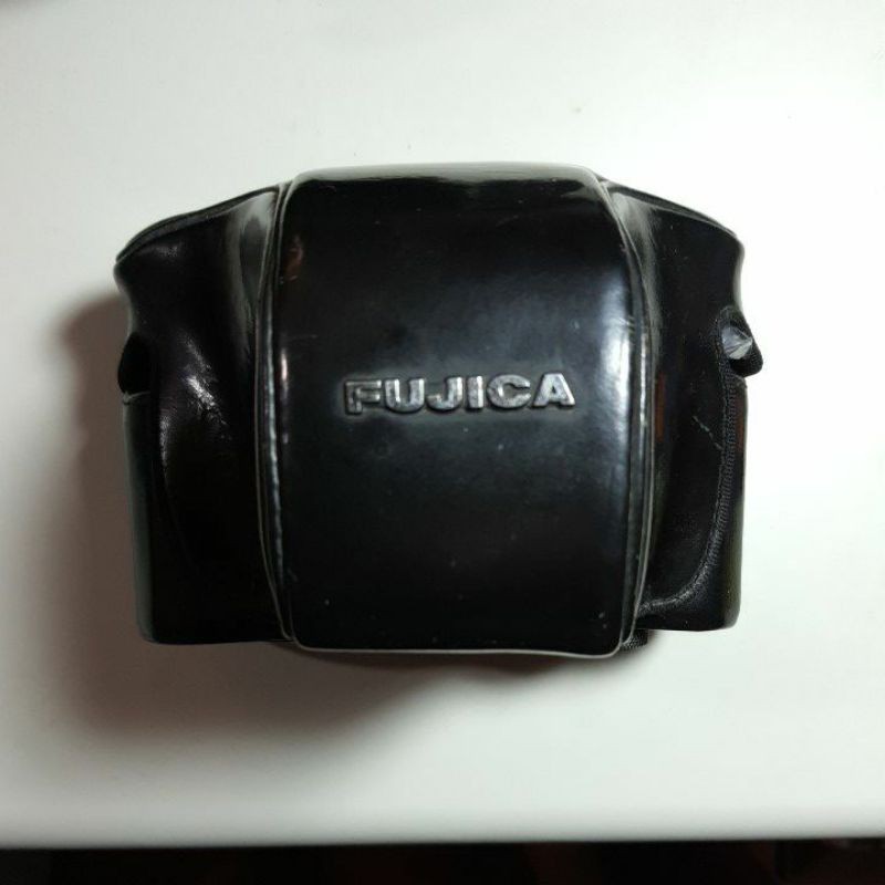 [ 慢調思理 ]  稀少 Fujica ST801原廠相機皮套