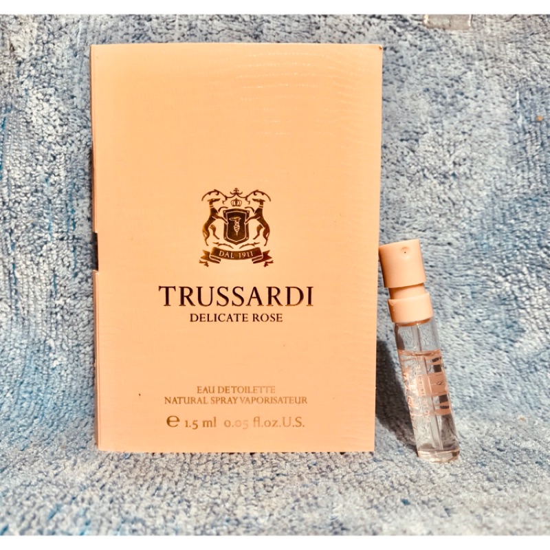 Trussardi Delicate Rose 晶漾玫瑰女性淡香水針管1.5ml