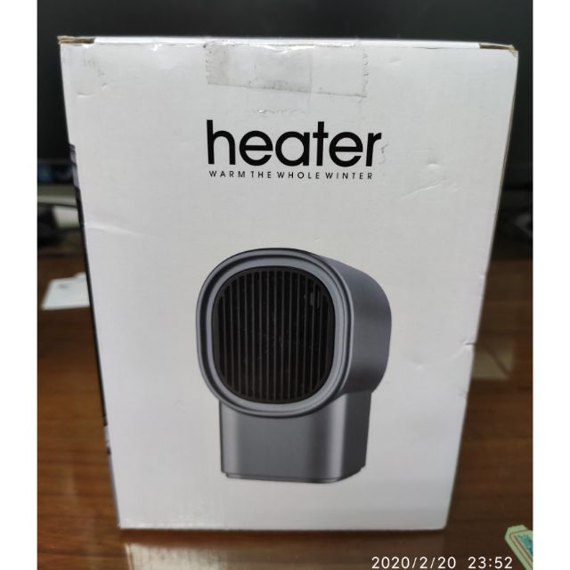 加熱器heater 快速暖機桌上型暖風扇 蝦皮購物