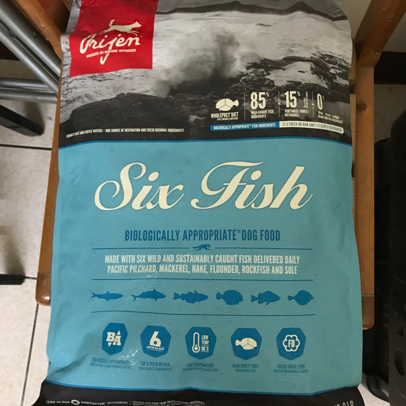 渴望狗六種魚六公斤
