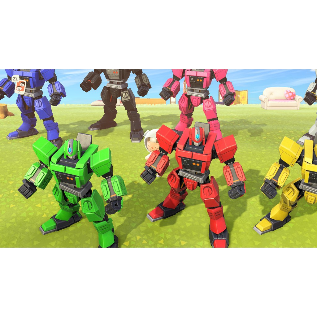 動森加油站 英雄機器人8色8隻快速發貨switch 動森動物之森動物森友會鈴錢素材傢俱島民 蝦皮購物