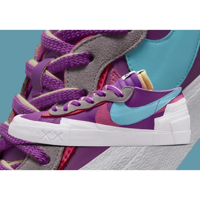 【紐約范特西】預購 Nike Blazer Low sacai KAWS 紫