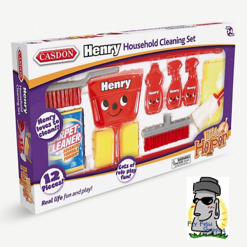 casdon henry cleaning trolley