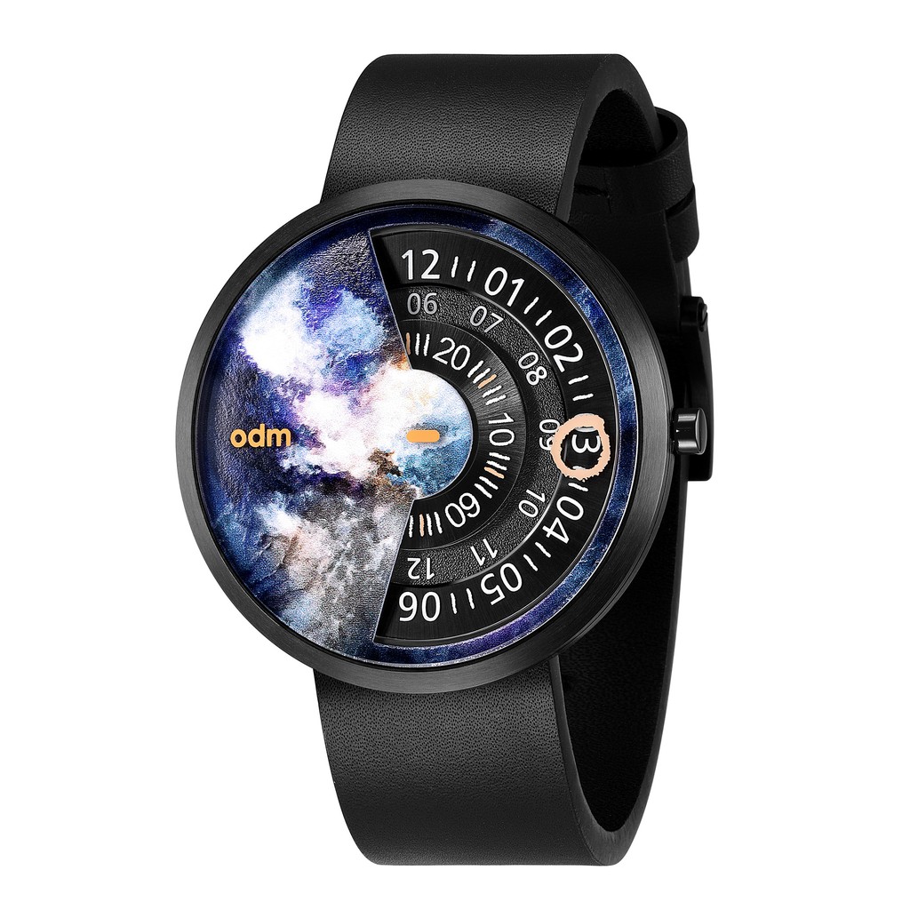 【odm】Palette調色盤設計腕錶-漸層黑/DD171-06/台灣總代理公司貨享兩年保固