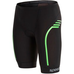 【線上體育】SPEEDO  成人連身三鐵短褲 Comp 黑-綠 L  SDSOJ16109L