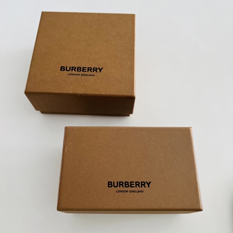 二手 BURBERRY 巴寶莉 皮帶盒 短夾盒 飾品盒 髮飾盒 飾品盒