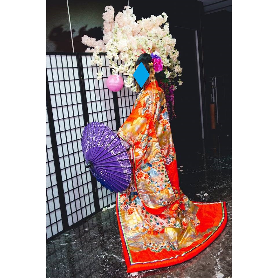 出租和服cosplay 藝妓花魁配飾飾品步搖髮釵紙傘頭花 蝦皮購物