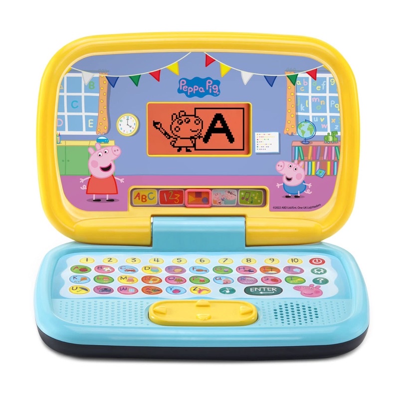 預購 偉易達 VTech 佩佩豬 筆電 英文學習 英文字母 遊戲 幼兒