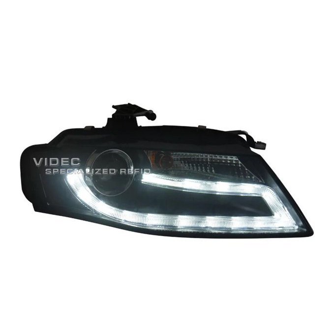 巨城汽車精品 A4 B8 2008-2012 AUDI 光導 LED DRL 日行燈 遠近 魚眼 大燈