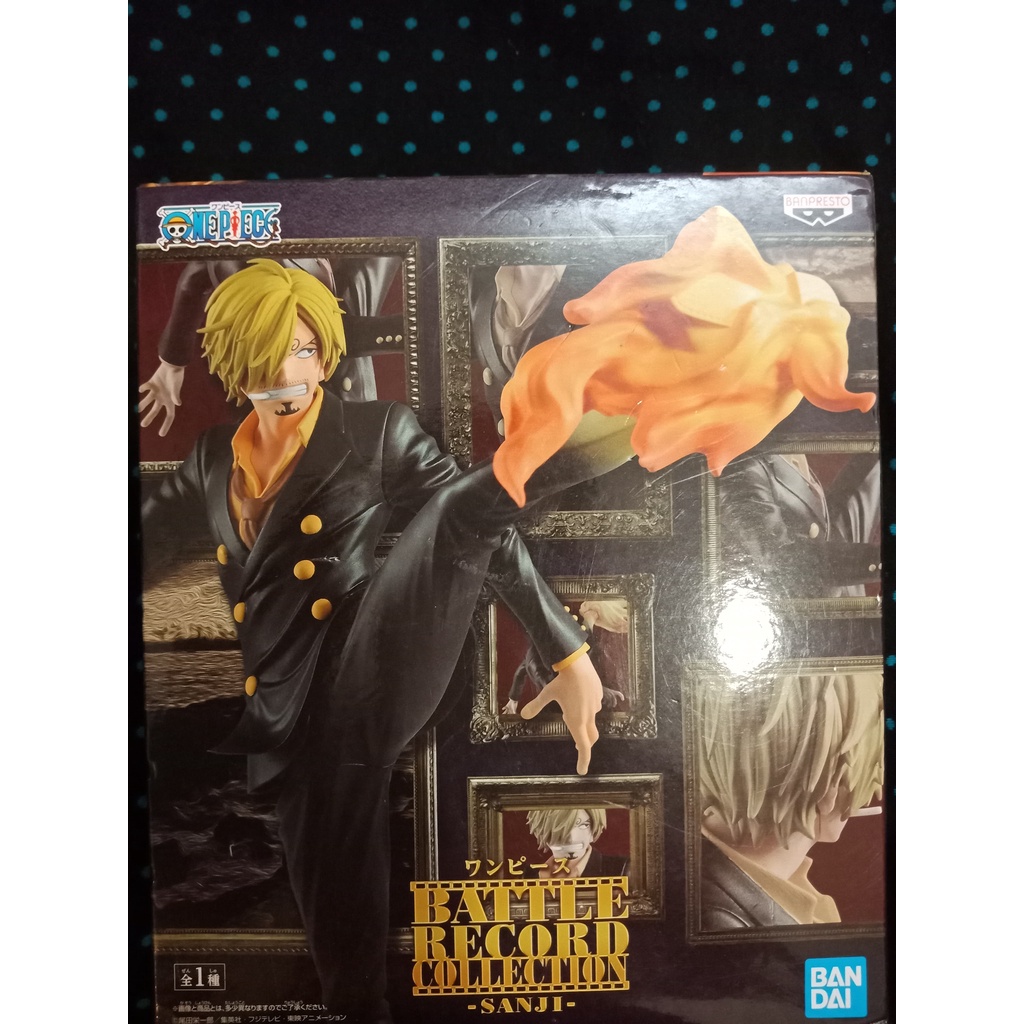 【大主】金證 海賊王 BATTLE RECORD COLLECTION 香吉士 火焰之腳  SANJI 公仔 模型