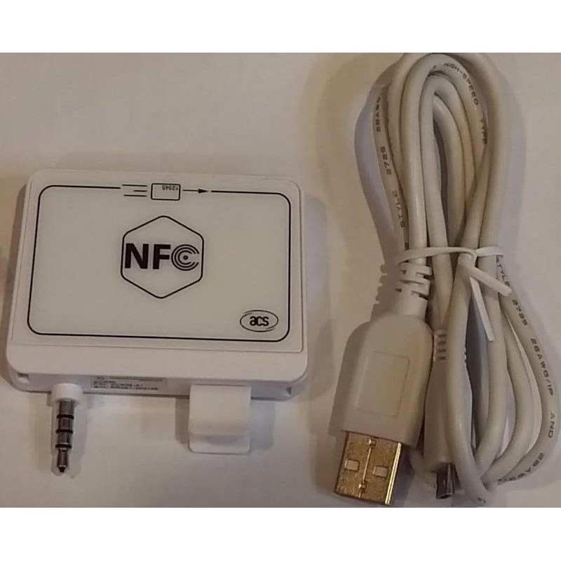 【ＢＫＹ】龍杰 ACS ACR35 蘋果 專用 13.56Mhz NFC RFID 讀卡機