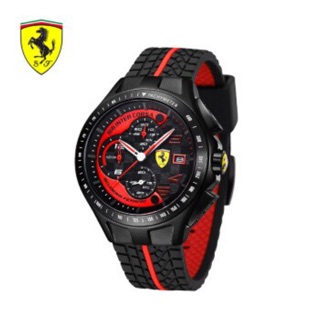 Ferrari 法拉利 Race Day 計時手錶-黑/44mm 0830077