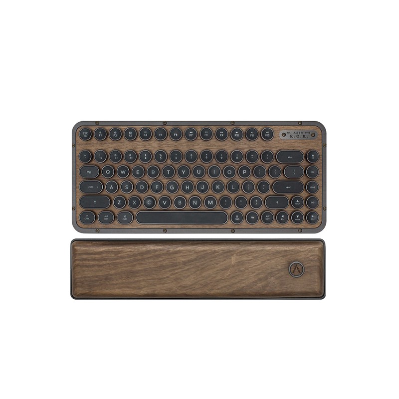 AZIO RETRO R.C.K. ELWOOD 核桃木短版藍牙復古鍵盤 現貨 廠商直送