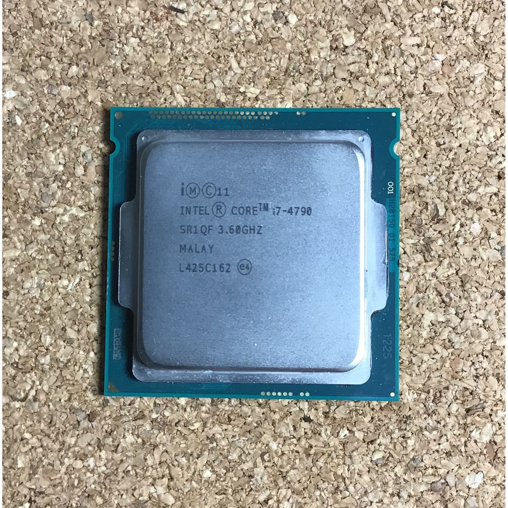 大小市-附發票(保固60天)-Intel Core i7-4790 正式版 CPU 3.6G 1150腳位 -附散熱膏