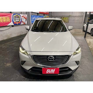 正2016年出廠 Mazda CX-3 1.5d SKYACTIVE-D 頂級型找錢 實車實價 全額貸 一手車 女用