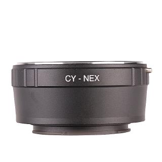 高精度CY-NEX鏡頭轉接環康泰時CY鏡頭轉接到NEX微單相機 CY YC鏡頭轉索尼E口A7 A7R2 A6300