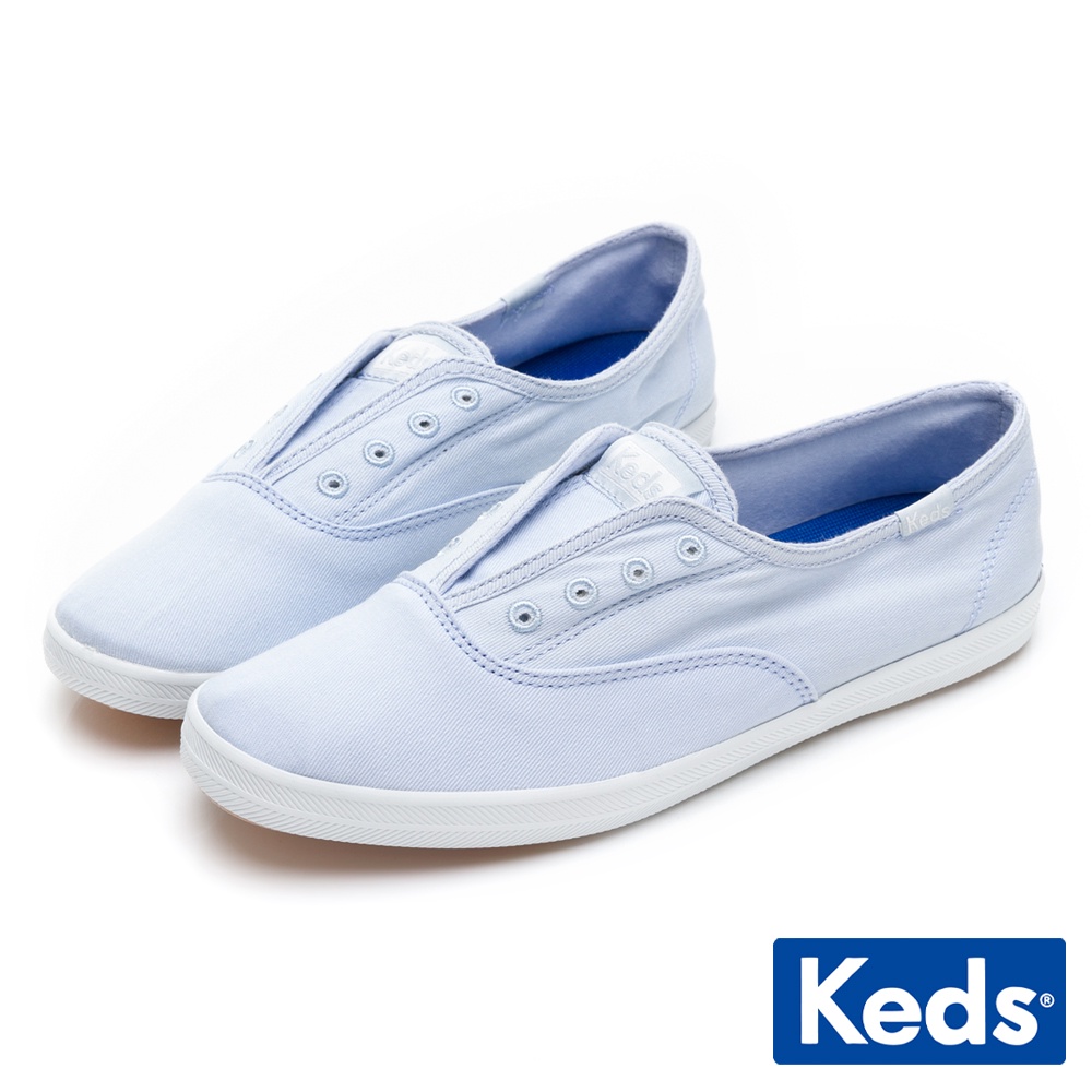 【Keds】CHILLAX 舒適輕量休閒鞋-淺藍 (9221W133404)