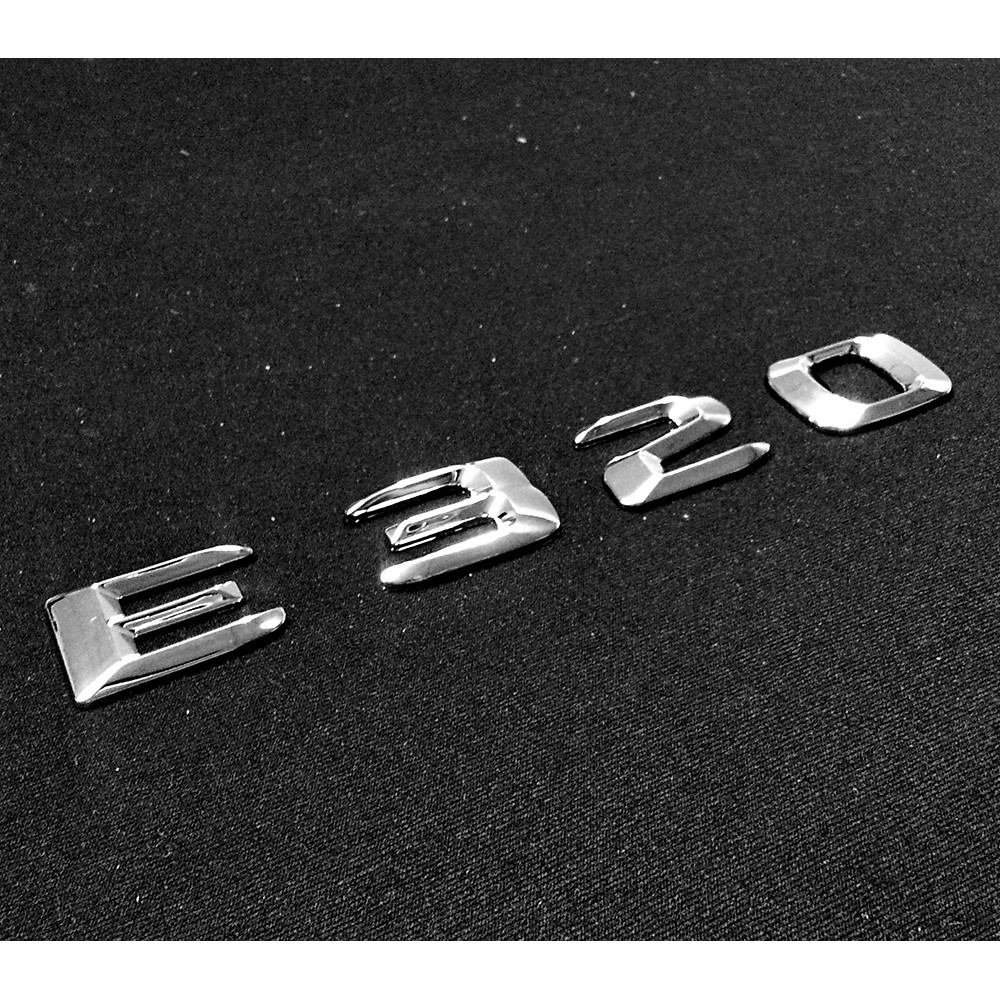 JR-佳睿精品 15-18 Benz E320 原廠型 鍍鉻 改裝 字體 字標 標誌 字標 後車廂字體 精品 W213