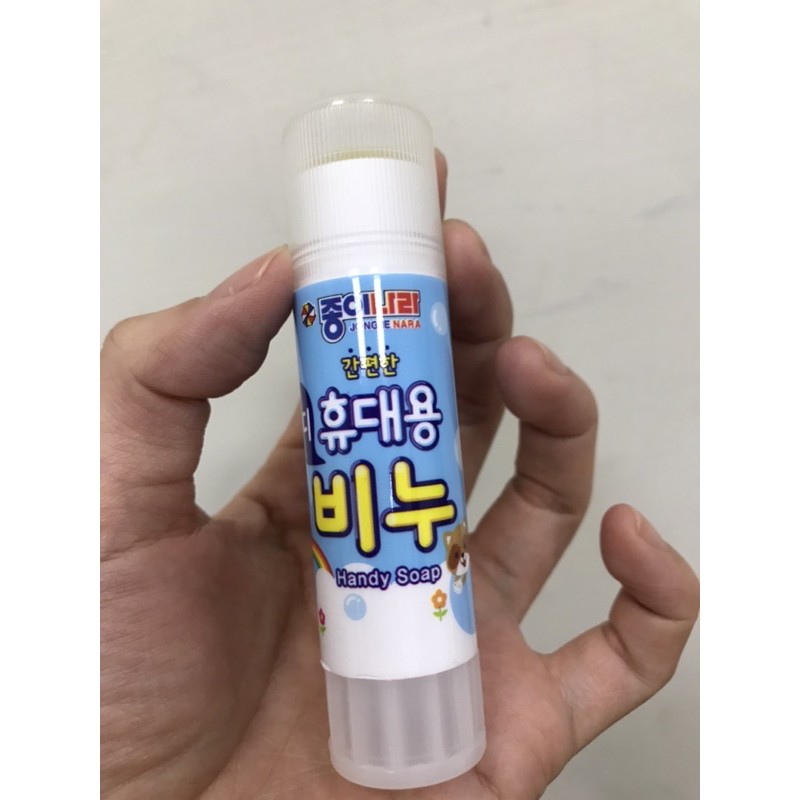 韓國Jongienara 攜帶式無毒洗手香皂棒14.5g