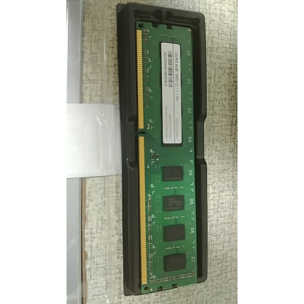記憶體DDR3-1600 4G CL11 1.5v 記憶體  4G雙面顆粒