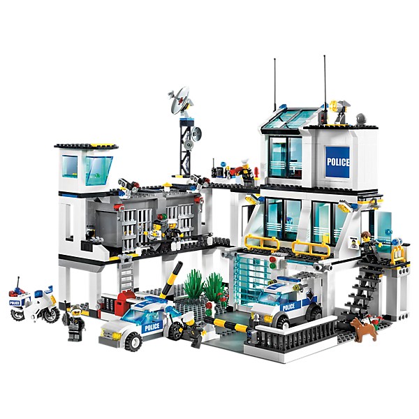 LEGO 樂高 絕版 城市系列  CITY  7744  警察總部
