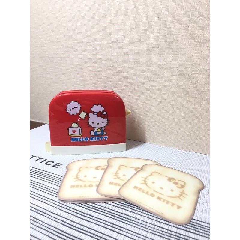 【二手】Hello Kitty烤麵包機樣式便條紙