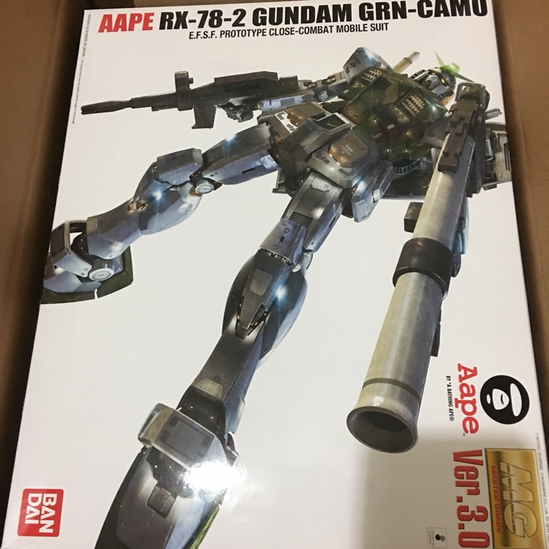 AAPE x GUNDAM RX-78-2 Grn-Camo 迷彩鋼彈