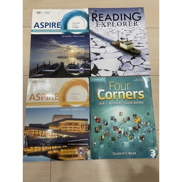 二手_Four corners/Reading Explorer/Aspire