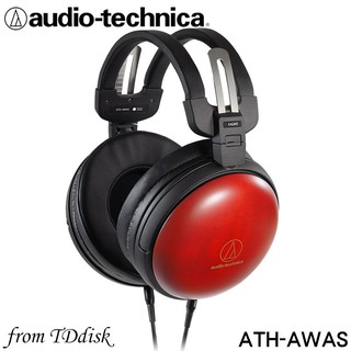 志達電子 ATH-AWAS 日本鐵三角 Audio-technica 頂級淺田櫻耳罩式耳機 (台灣鐵三角公司貨)