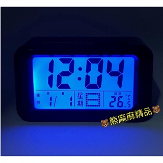 🐻熊麻麻精品🐻🔥台灣品牌 A-ONE 電子鐘 大字幕 日期 星期 農曆 溫度 顯示 LCD燈 TG-072