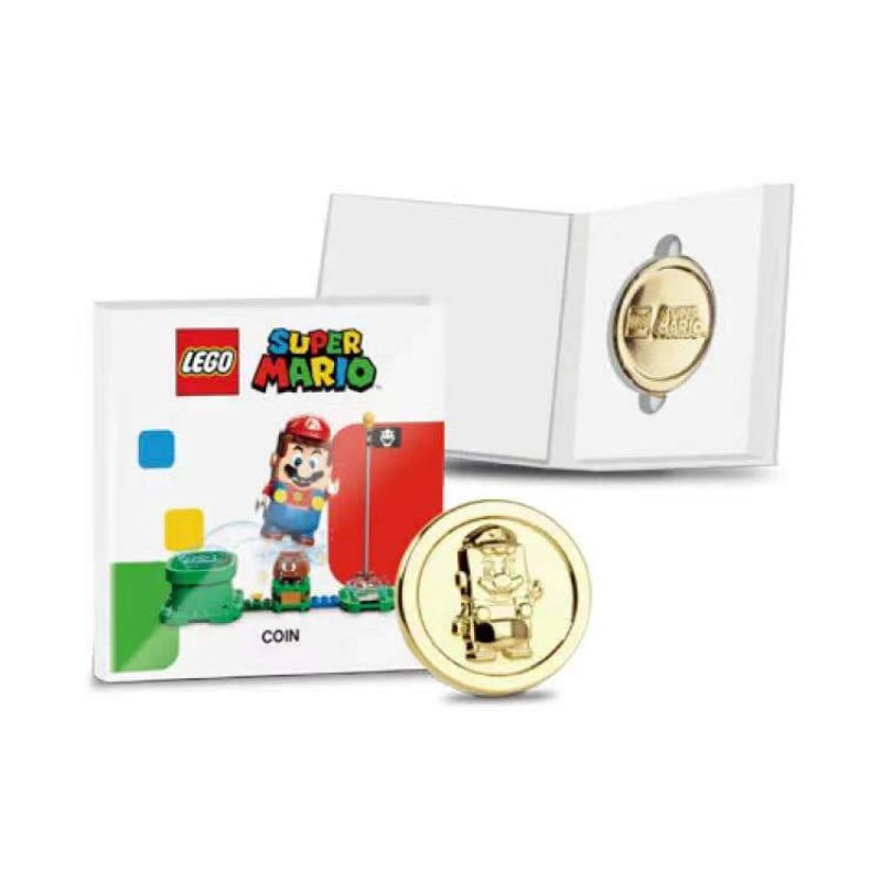 樂高 LEGO Mario 瑪利歐 馬力歐 限量版 金幣 全新