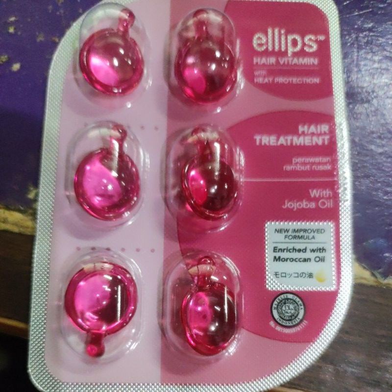 tutup toko jual murah Elips Hair treatment頭髮維他命