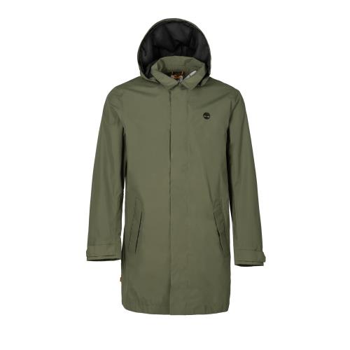 Timberland 男款 卡賽爾綠色 防水 連帽 風衣 外套 A24TM590 輕便 舒適